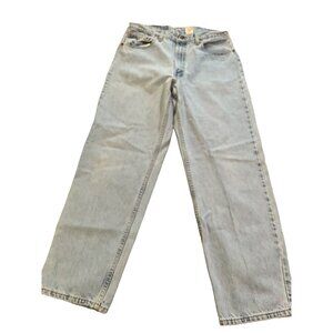 Vintage Levi's Men's 550 Jeans Made‎ in USA 35X30 Ligth Wash